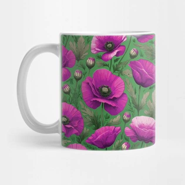 Poppy Flower by Jenni Arts